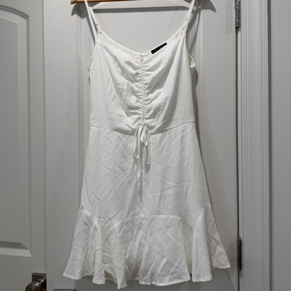 Womens White Sundress